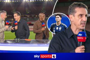 'Alvarez would push Arsenal over UCL line' - Neville insists Gunners need world-class attacker