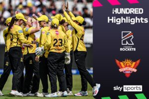 Rockets THRASH SunRisers to take Hundred title